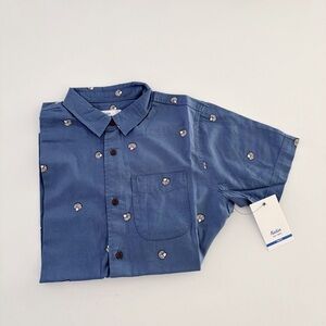 Katin Rise Shirt Short Sleeve Button Down Boy’s Size Medium (10-12) New